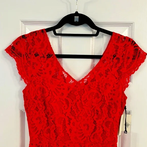 mid sleeve lace dress Olvis Lace Grace Kelly Dress 3/4 Sleeve